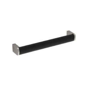 Poignée pour meubles en Acier inox et zamac Entraxe 160mm Nichel satiné – Gris / argent, Acier inoxydable