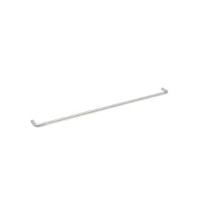 Poignée pour meubles en inox Entraxe 448mm finition inox satiné – Gris / argent, Acier inoxydable