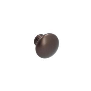 Bouton pour meubles en zamac Diamètre 35mm Vernis noir mat Lot de 6 – Zamak