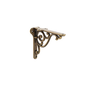 Supports étagères en zamac 150 x 115 Florence antique – Marron, Zamak
