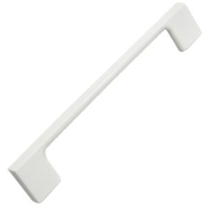 Poignée de meuble abs entraxe  160 mm peint blanc mat lot de 36 piéces