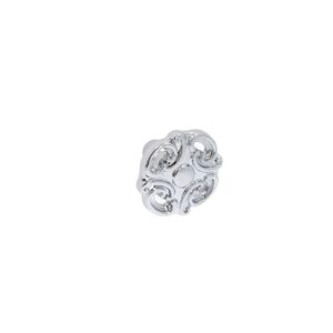 Bouton pour meubles en zamac Diamètre 34mm chrome poli – Gris / argent, Zamak