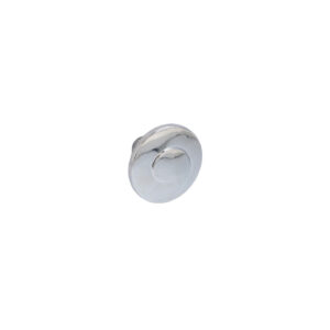 Bouton pour meubles en zamac Diamètre 30mm chrome poli – Gris / argent, Zamak