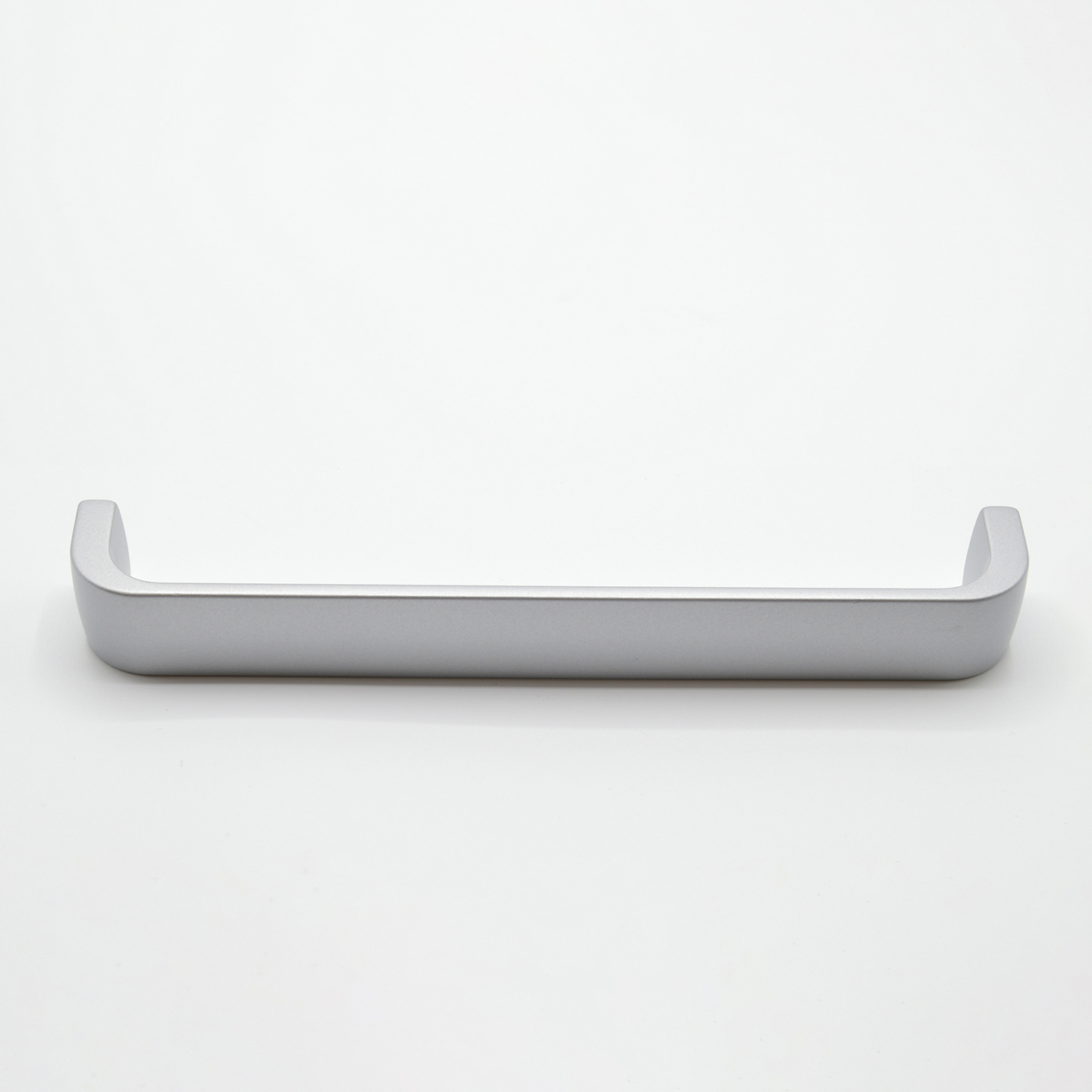 Poignée de meuble en zamac E 160 mm ALUMINIUM - Gris / argent, Zamak - Imagen 2