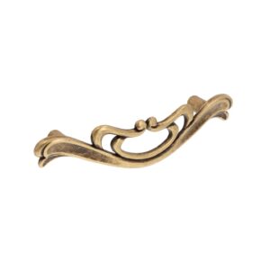 Poignée pour meubles en zamac Entraxe 96mm Florence antique – Marron, Zamak