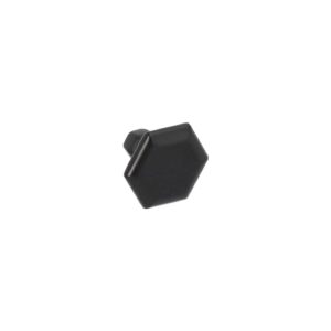 Bouton pour meubles en zamac Diamètre 35mm Vernis noir mat – Zamak