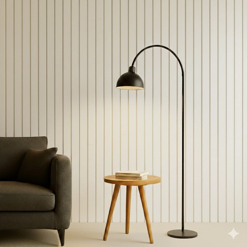 Panneau mural 3D en MDF massif Blanc satiné de 2760 mm X 495 mm – Design ondulé MICRO WAVY – Revêtement décoratif intérieur 
