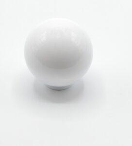 Bouton de meuble en résine polidur Haute resistance D 34 mm Blanc – Résine thermoplastique