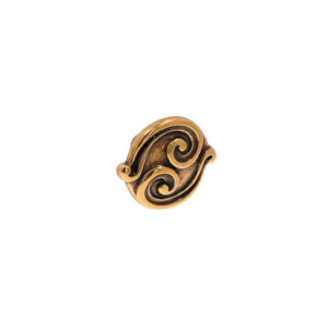 Bouton pour meubles en zamac Diamètre 35mm orvale – Orange / cuivré, Zamak