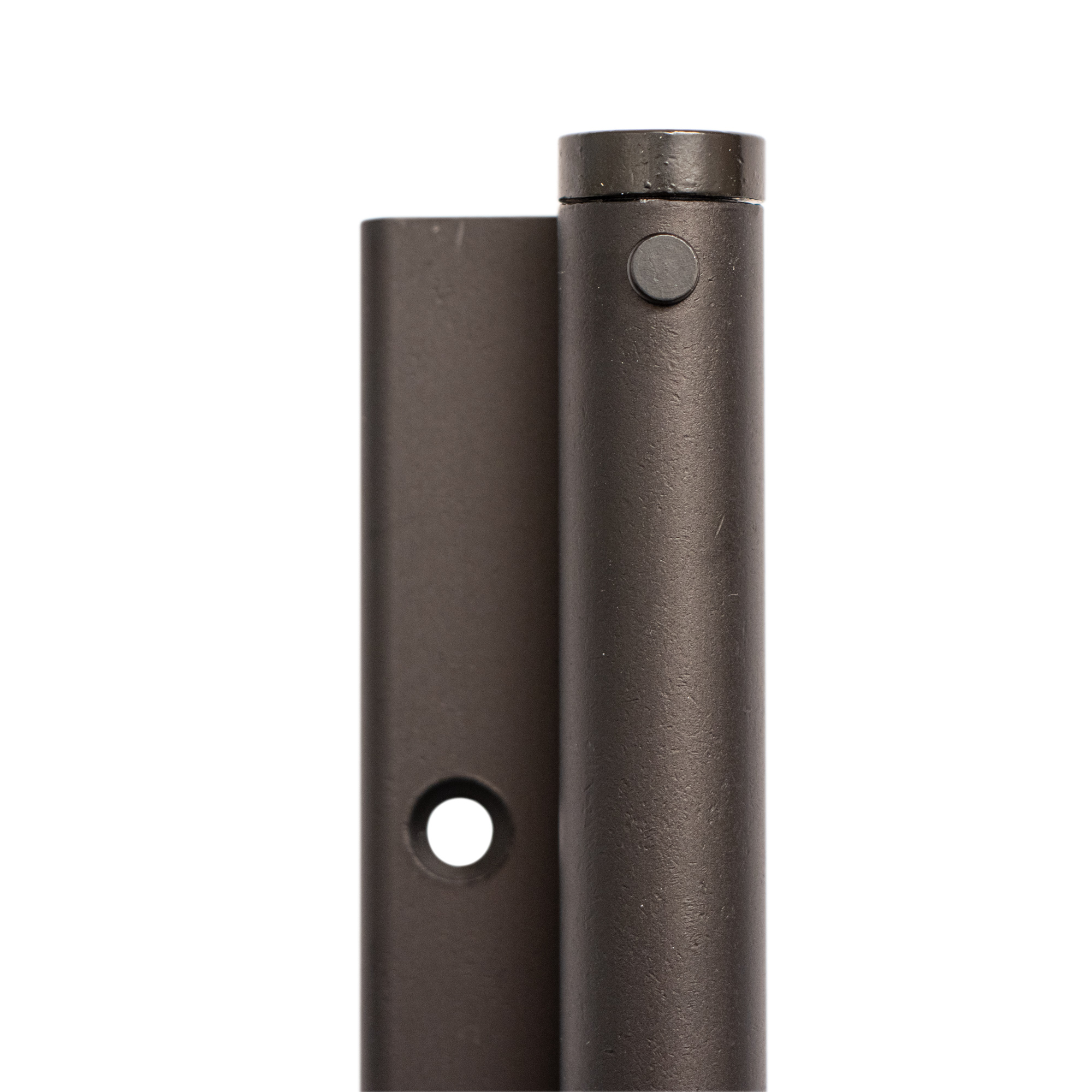 Bras à ressort ferme porte, a corps très fin en Aluminium anodisé noir – Image 4