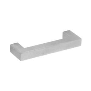 Poignée pour meubles en inox Entraxe 96mm finition inox satiné – Gris / argent, Acier inoxydable