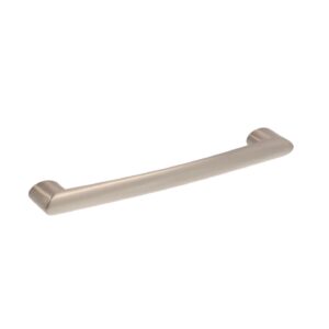 Poignée pour meubles en zamac Entraxe 160mm Nichel satiné – Gris / argent, Zamak