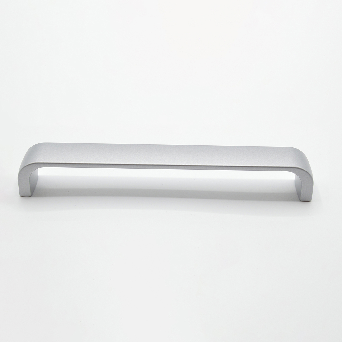 Poignée de meuble en zamac E 160 mm ALUMINIUM - Gris / argent, Zamak