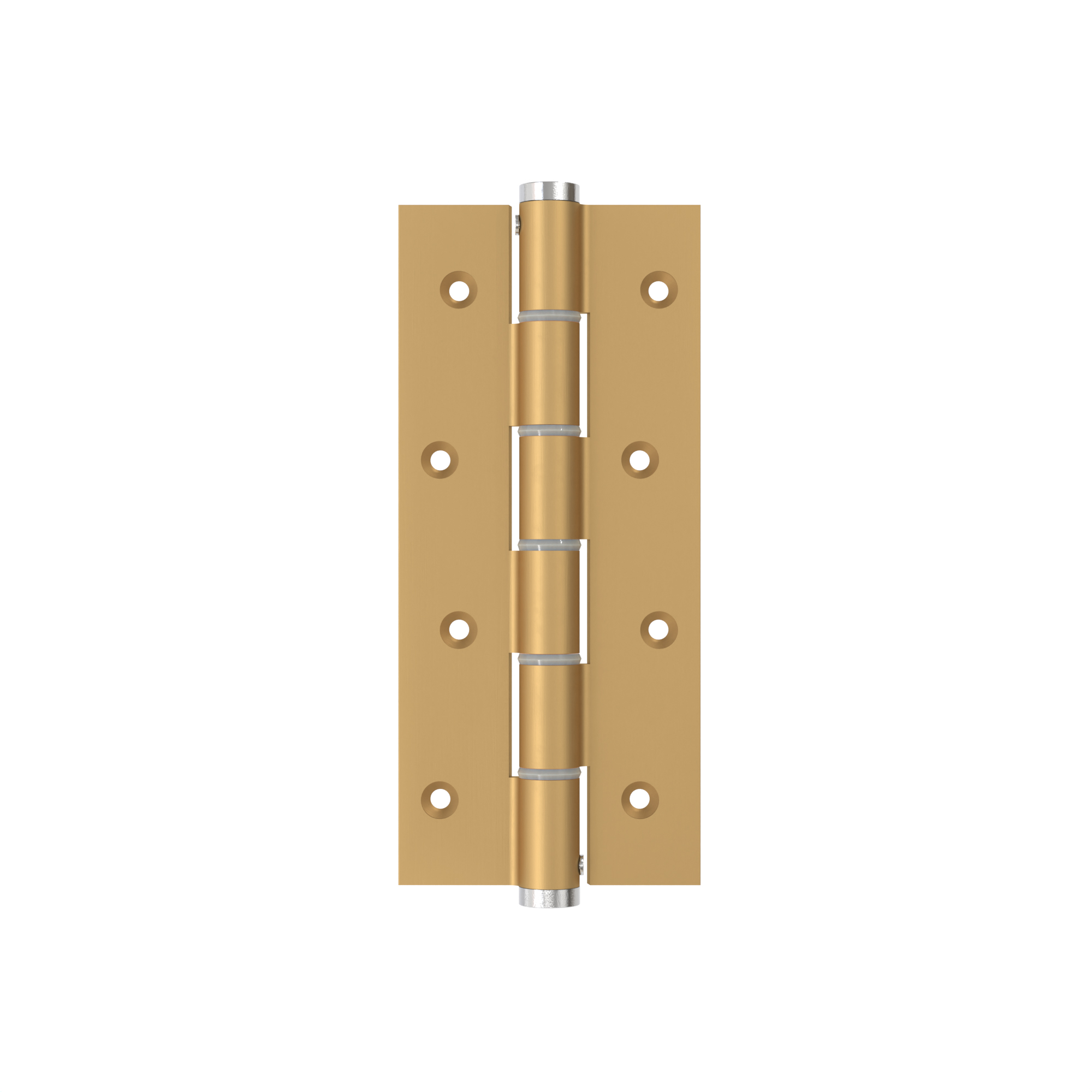 Charnière simple action à ressort, 180X40 mm, en aluminium anodisée or, pour porte de 40 mm - Jaune / doré
