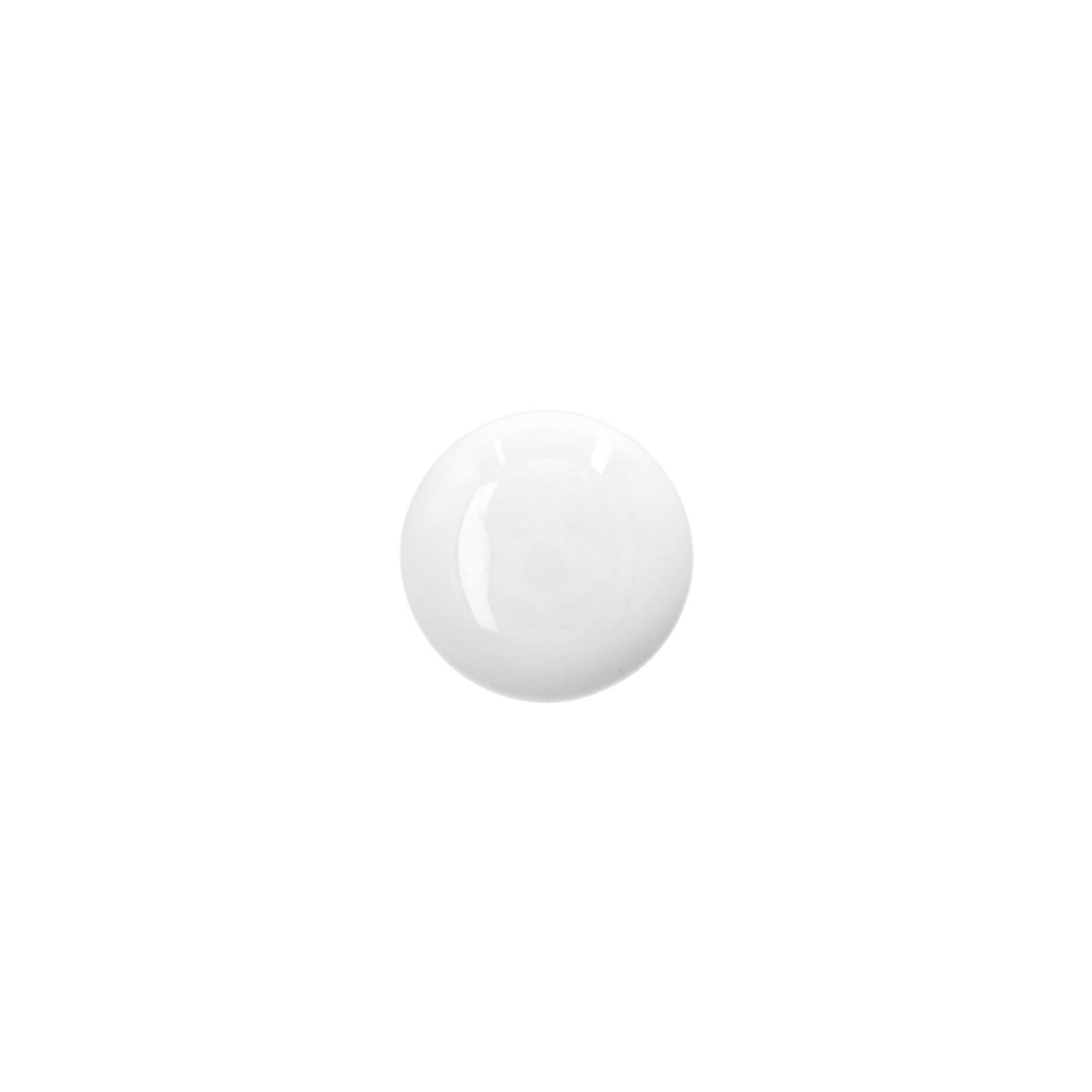 Bouton pour meubles en zamac et Porcelaine Diamètre 35mm plaqué or - Jaune / doré, Zamak - immagine 3