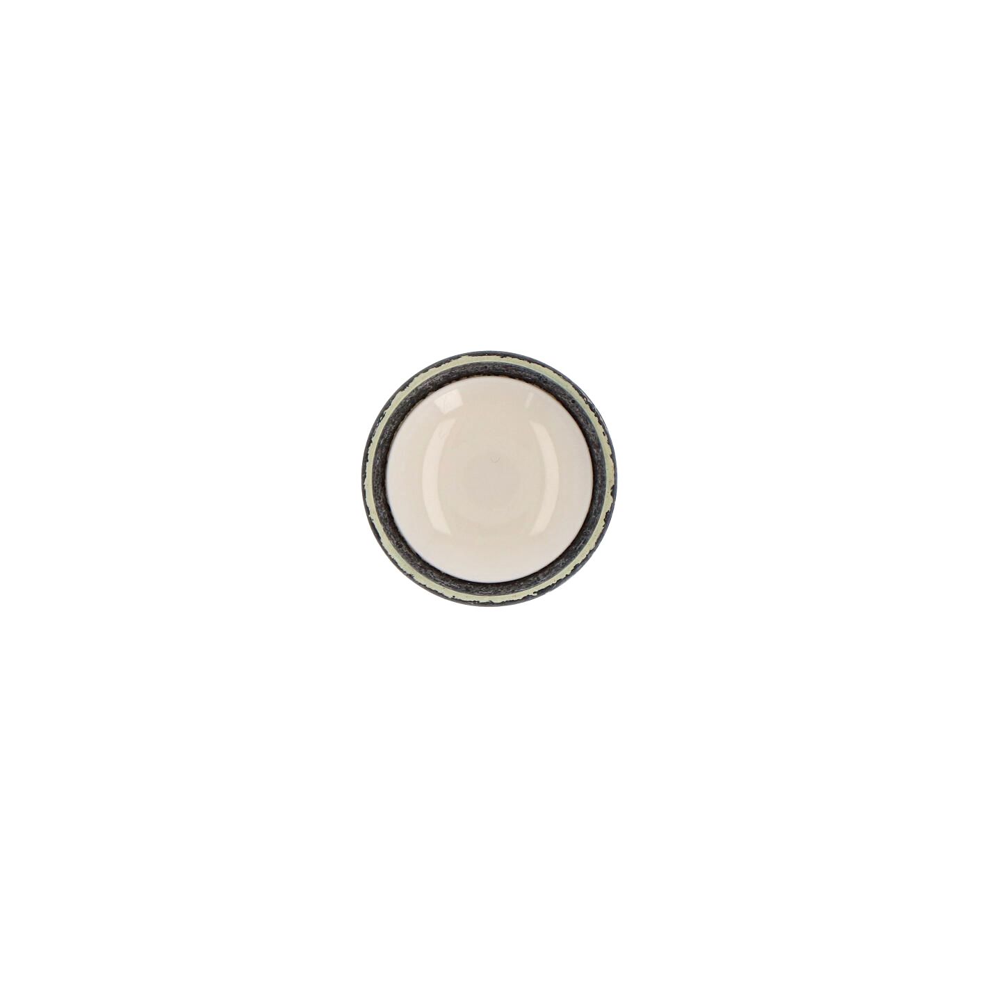 Bouton pour meubles en zamac et Porcelaine Diamètre 35mm Ivoire rustique - Beige, Zamak - Image 3
