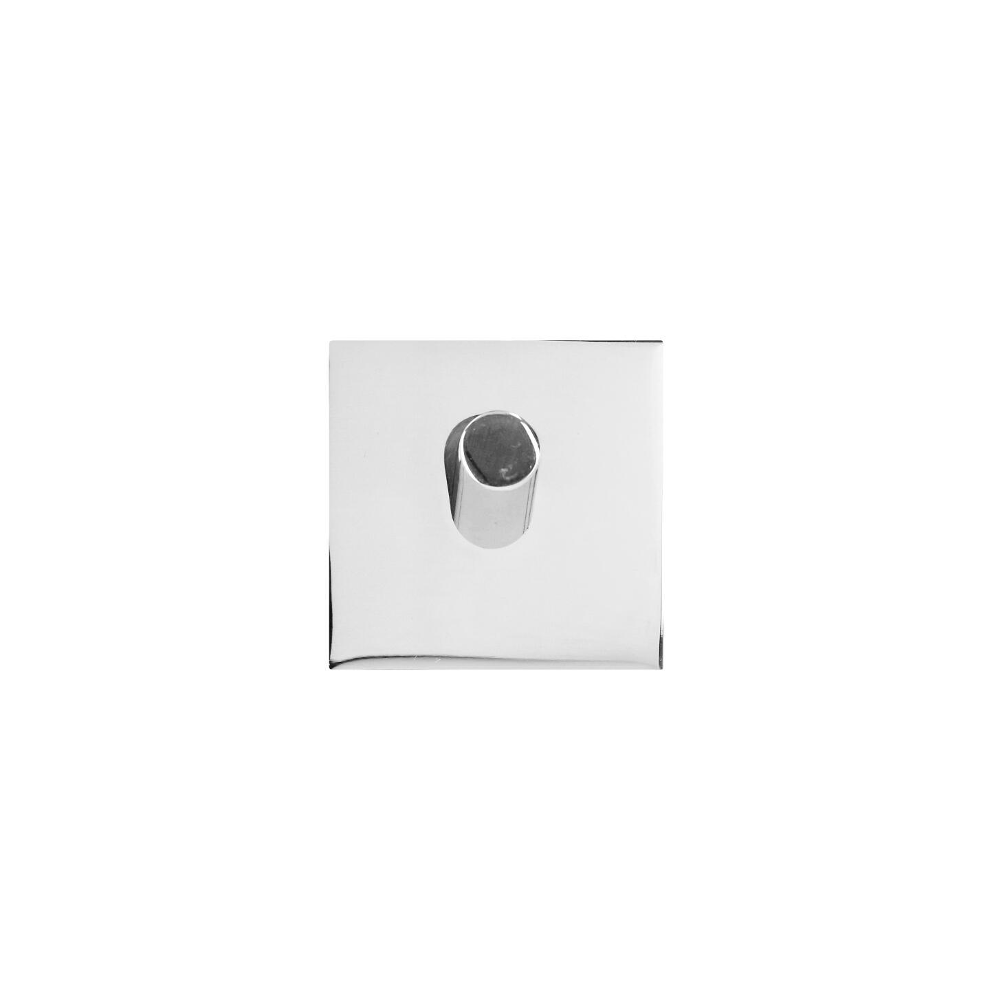 Portemanteau en Acier inox Diamètre 50mm x 27 mm chrome poli - Gris / argent, Acier inoxydable - immagine 3