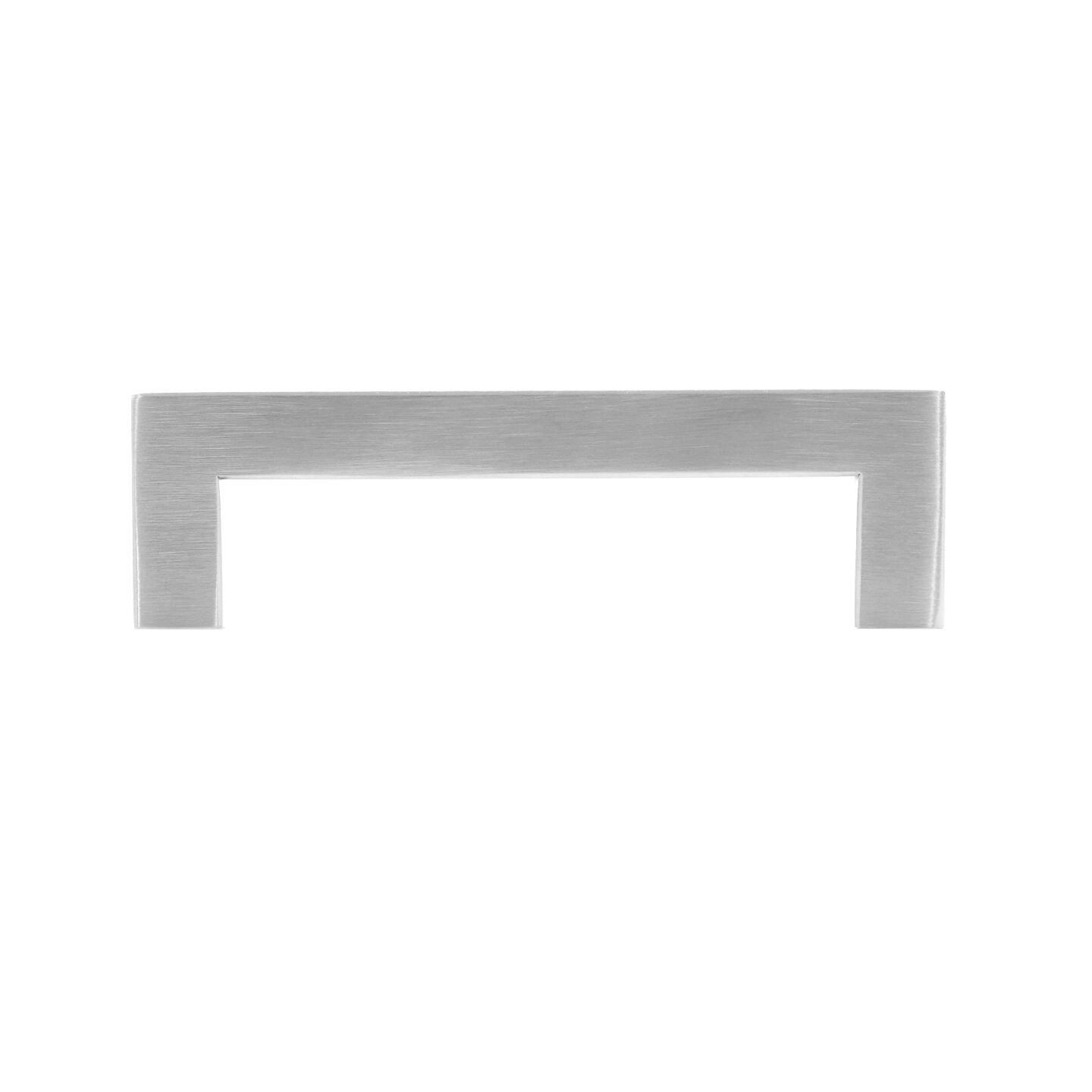 Poignée pour meubles en Acier inox Entraxe 96mm finition inox satiné - Gris / argent, Acier inoxydable - Image 2