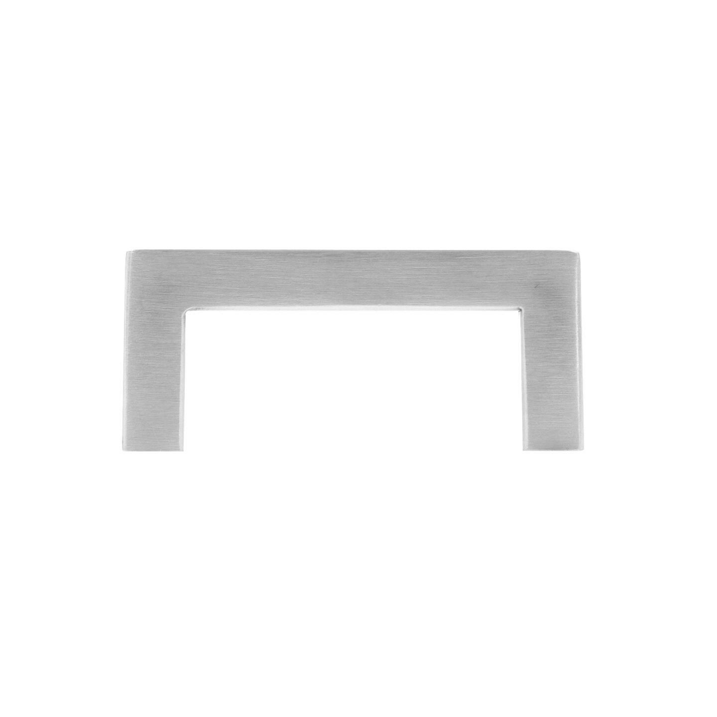 Poignée pour meubles en inox Entraxe 64mm finition inox satiné - Gris / argent, Acier inoxydable – Image 2