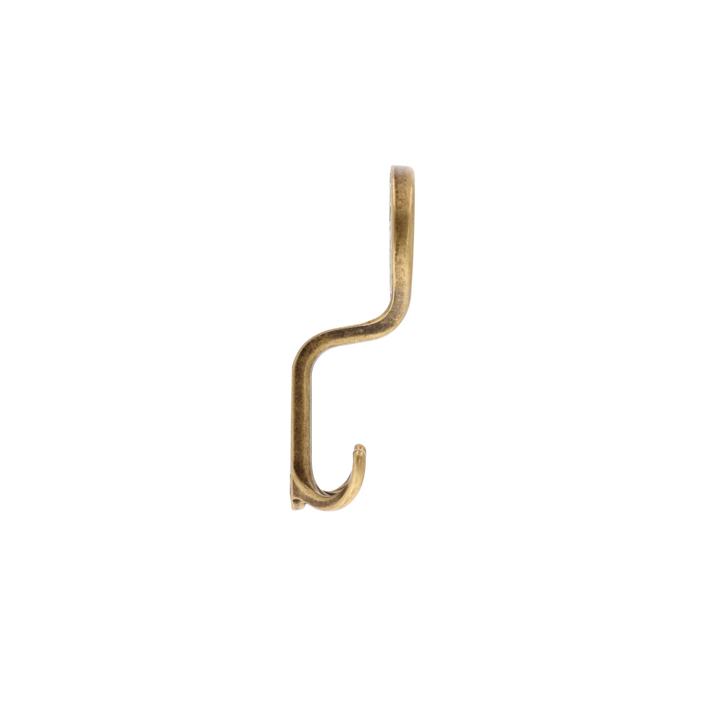 Portemanteau en zamac Diamètre 85mm x 138 Florence antique - Marron, Zamak – Image 2