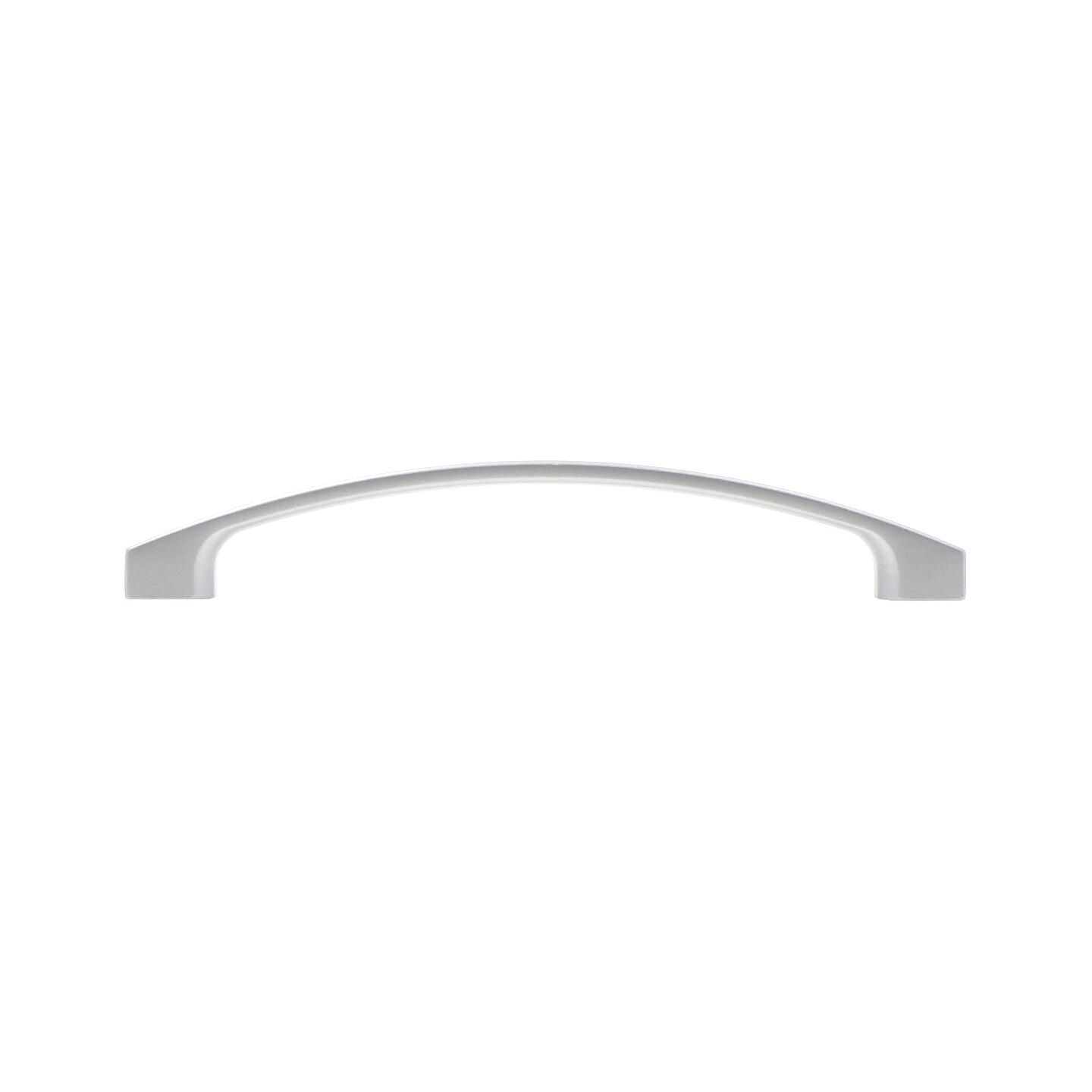 Poignée pour meubles en zamac Entraxe 160mm Aluminium mat verni - Gris / argent, Zamak - Imagen 2
