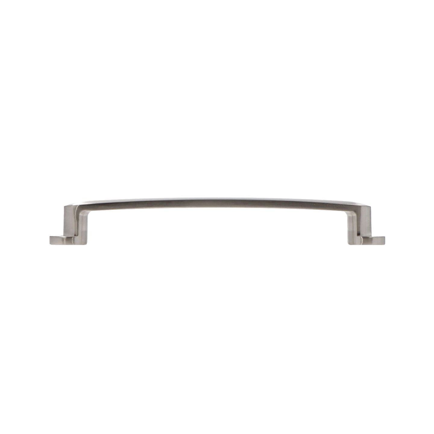 Poignée pour meubles en zamac Entraxe 160mm Nichel satiné - Gris / argent, Zamak – Image 2