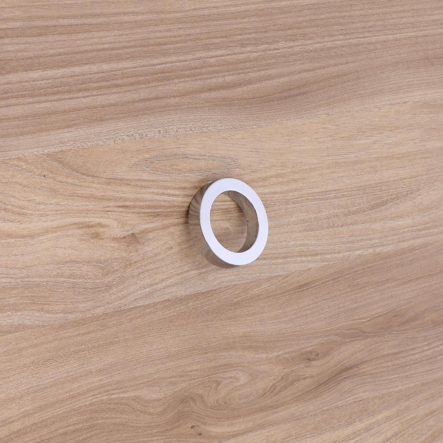 Poignée pour meubles en zamac Entraxe 32mm chrome poli - Gris / argent, Zamak - immagine 5