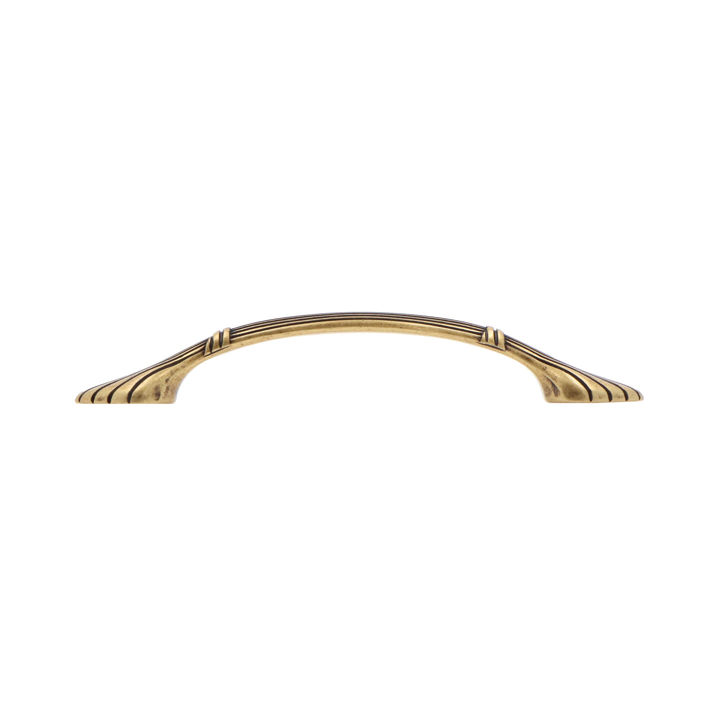 Poignée pour meubles en zamac Entraxe 96mm Florence antique - Marron, Zamak – Image 2