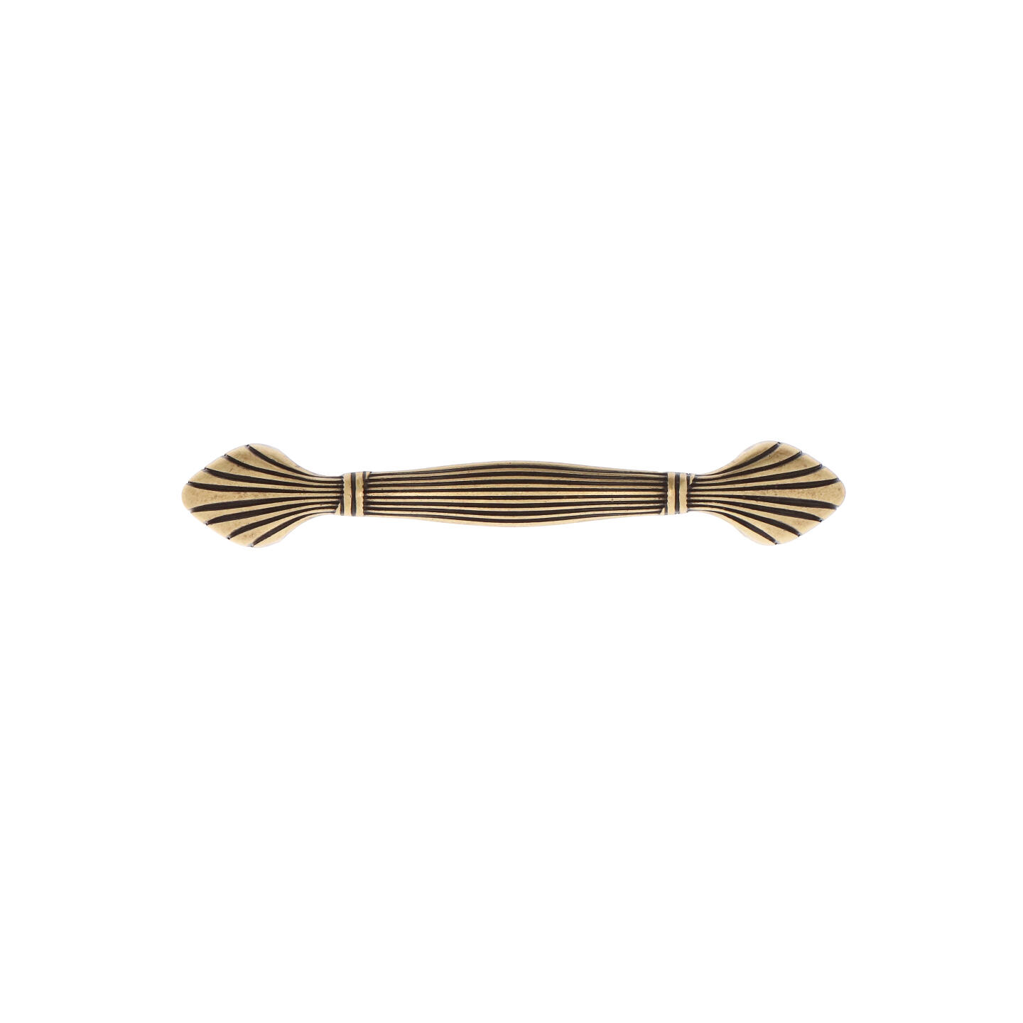 Poignée pour meubles en zamac Entraxe 96mm Florence antique - Marron, Zamak – Image 3