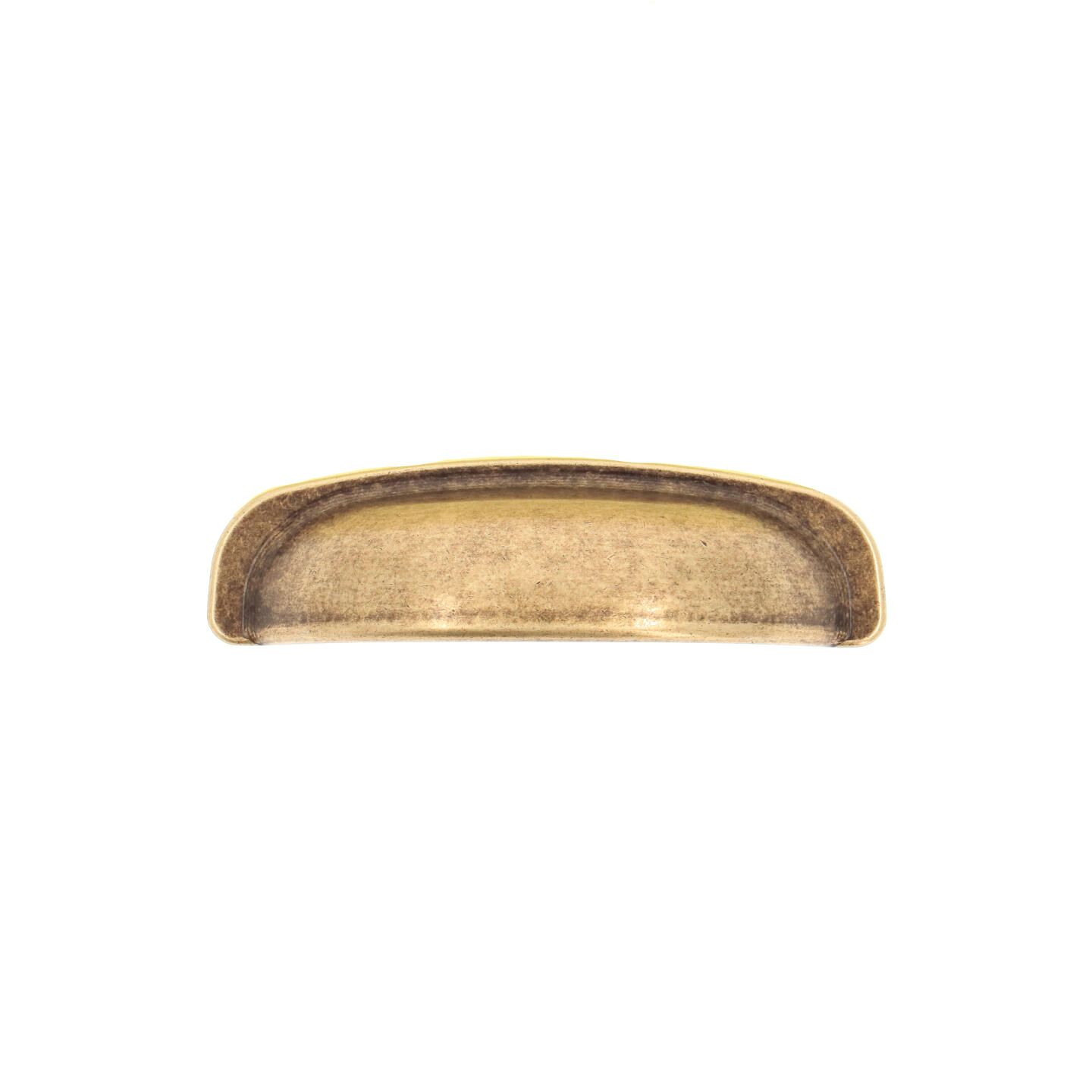 Poignée pour meubles en zamac Entraxe 64mm Florence antique - Marron, Zamak - Image 2