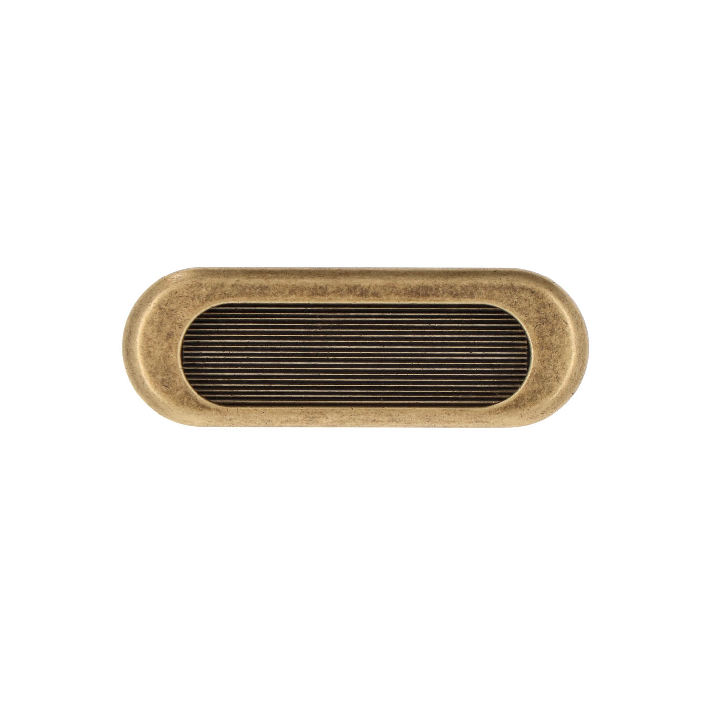 Poignée encastrée en zamac Entraxe 75mm Florence antique - Marron, Zamak – Image 3