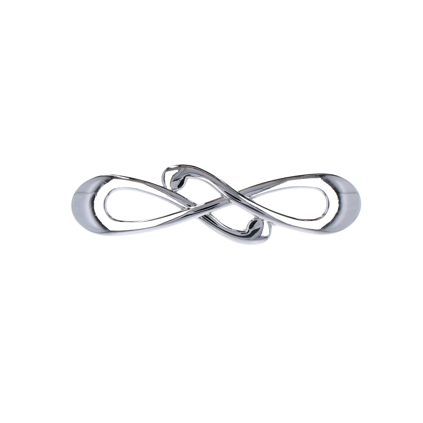 Poignée pour meubles en zamac Entraxe 96mm chrome poli - Gris / argent, Zamak - Image 3