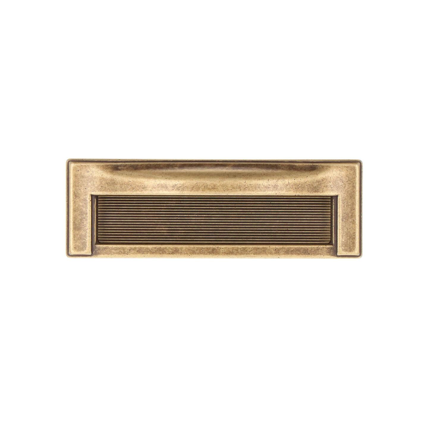 Poignée encastrée en zamac Entraxe 96mm Florence antique - Marron, Zamak – Image 3