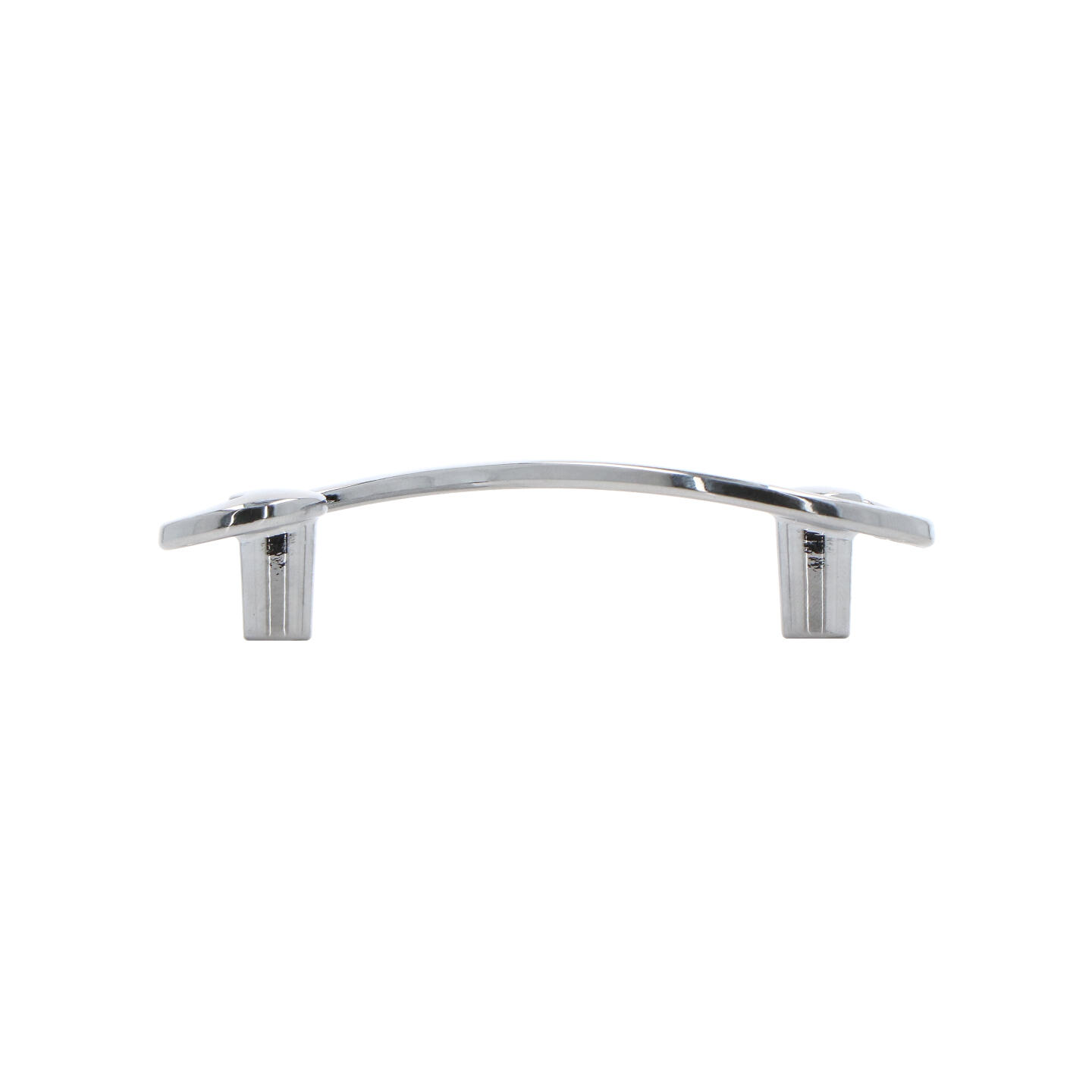 Poignée pour meubles en zamac Entraxe 64mm chrome poli - Gris / argent, Zamak – Image 2