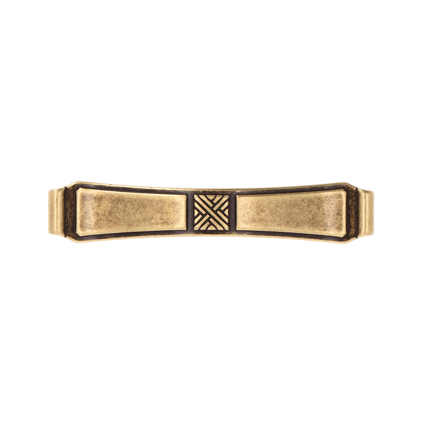 Poignée pour meubles en zamac Entraxe 96mm Florence antique - Marron, Zamak - immagine 3
