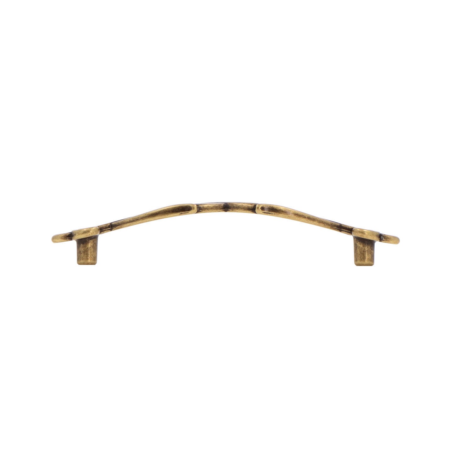 Poignée pour meubles en zamac Entraxe 96mm Florence antique - Marron, Zamak – Image 3