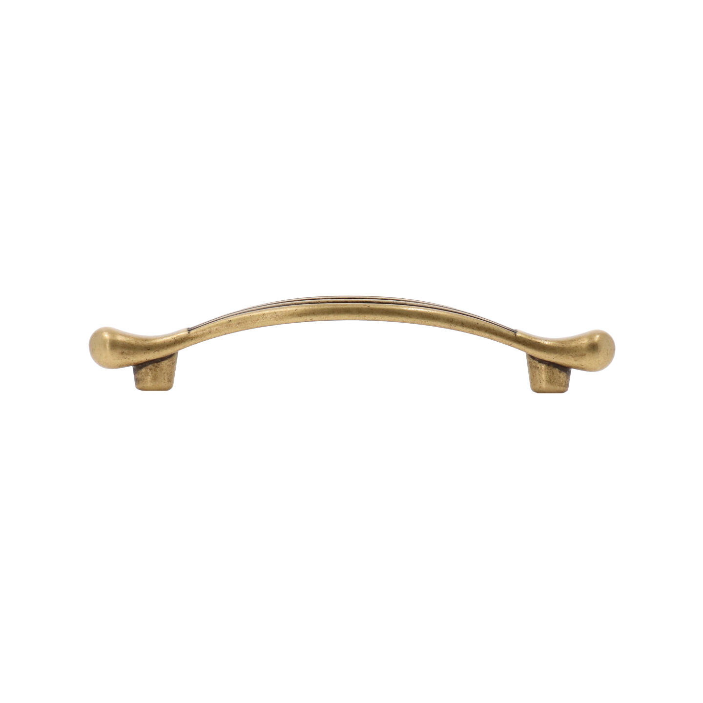 Poignée pour meubles en zamac Entraxe 96mm Florence antique - Marron, Zamak – Image 2
