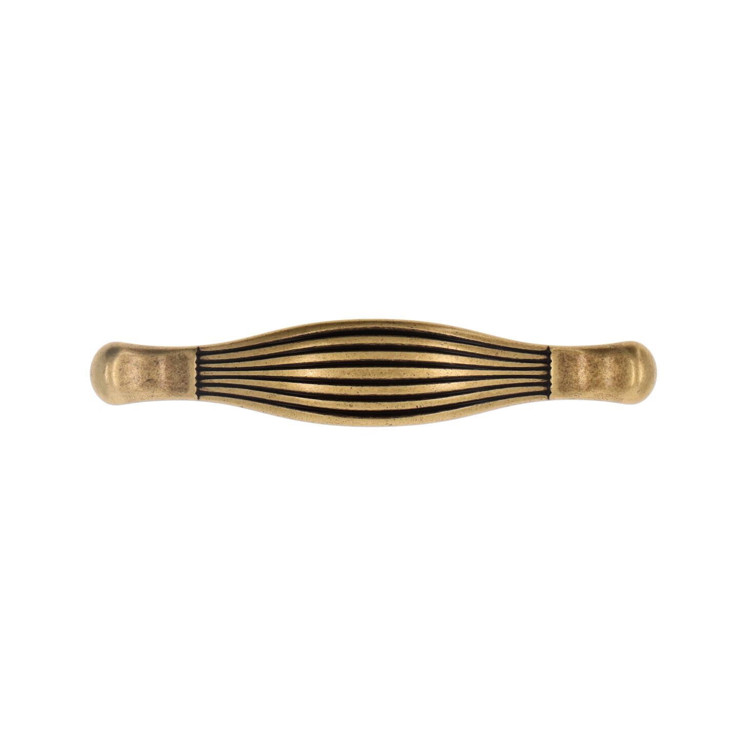 Poignée pour meubles en zamac Entraxe 96mm Florence antique - Marron, Zamak – Image 3