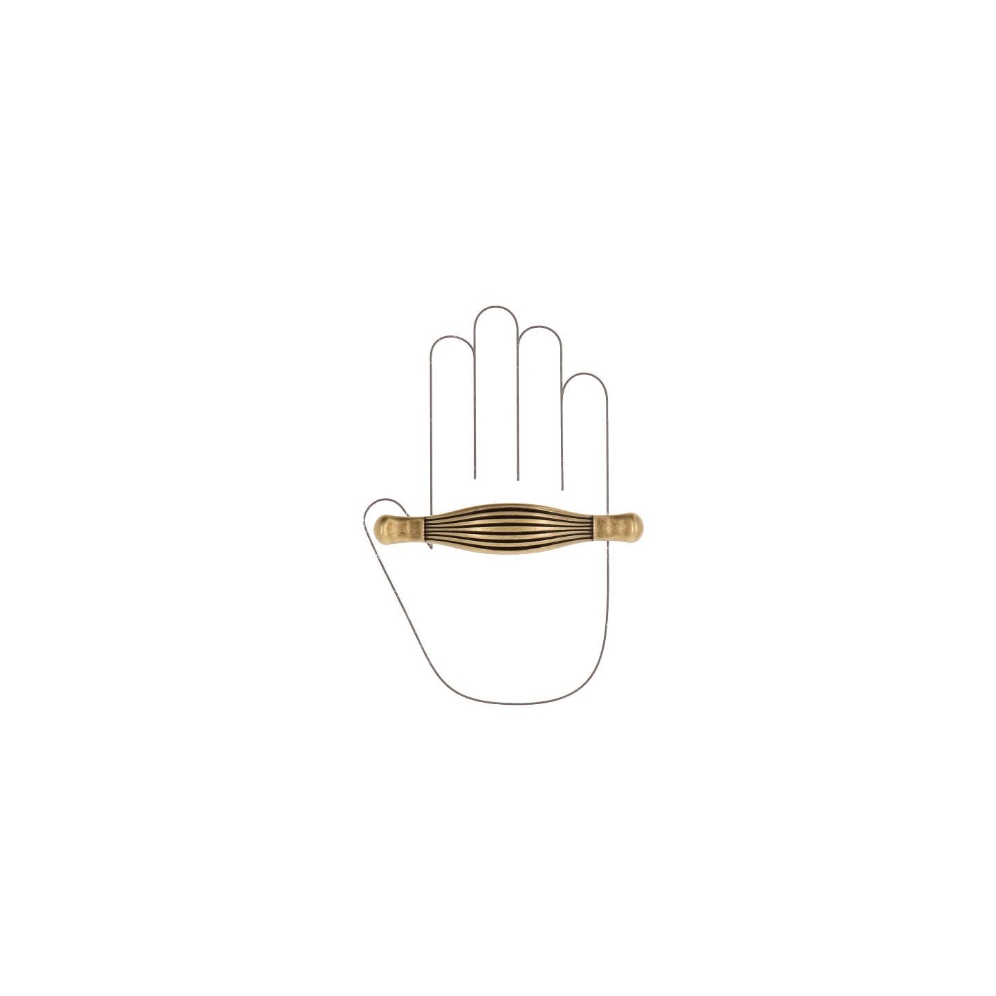 Poignée pour meubles en zamac Entraxe 96mm Florence antique - Marron, Zamak – Image 4
