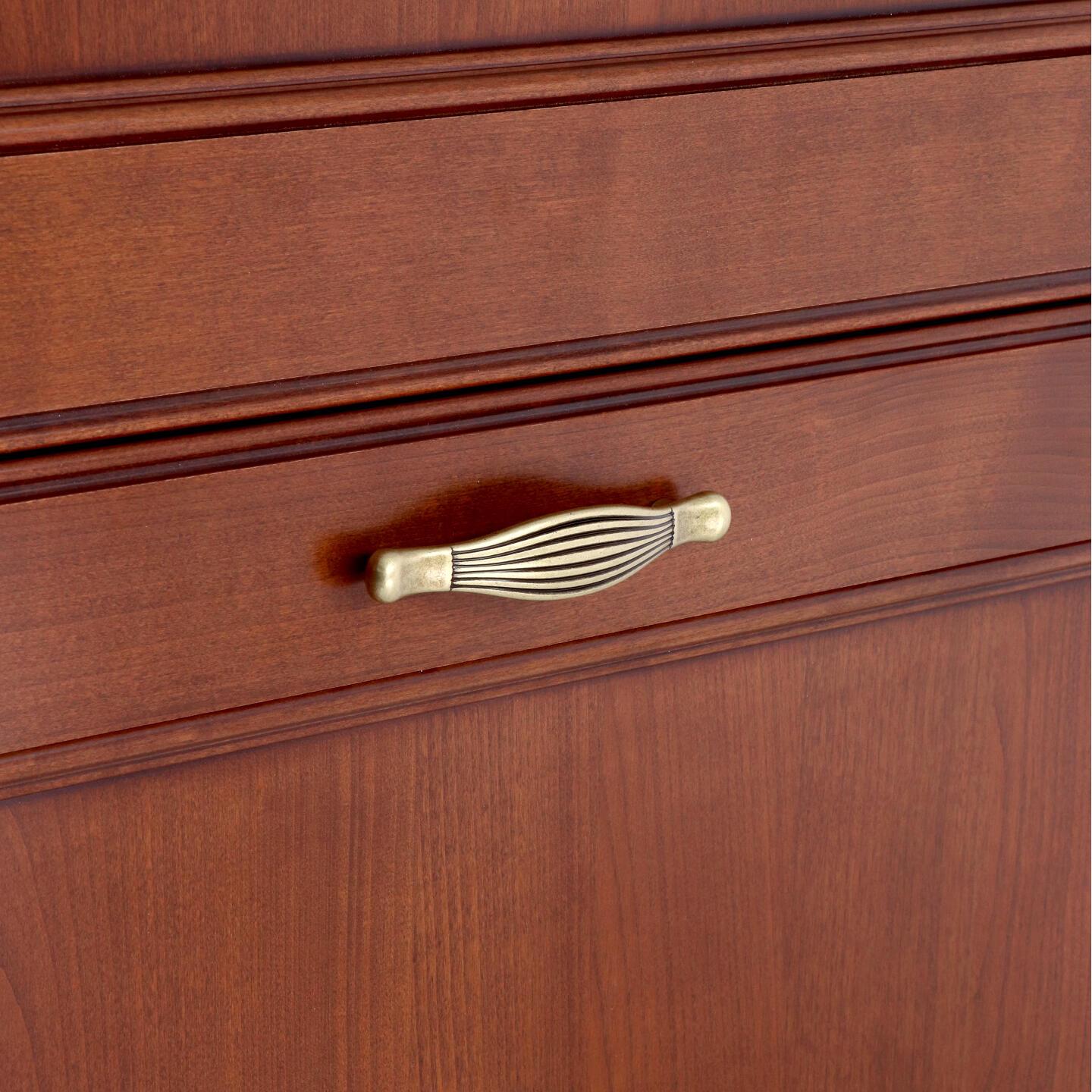 Poignée pour meubles en zamac Entraxe 96mm Florence antique - Marron, Zamak – Image 5