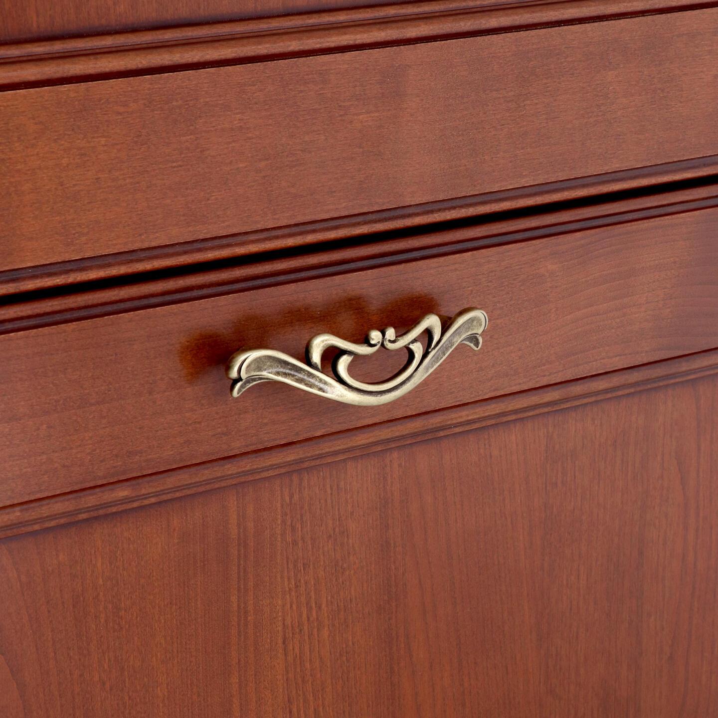 Poignée pour meubles en zamac Entraxe 96mm Florence antique - Marron, Zamak – Image 5