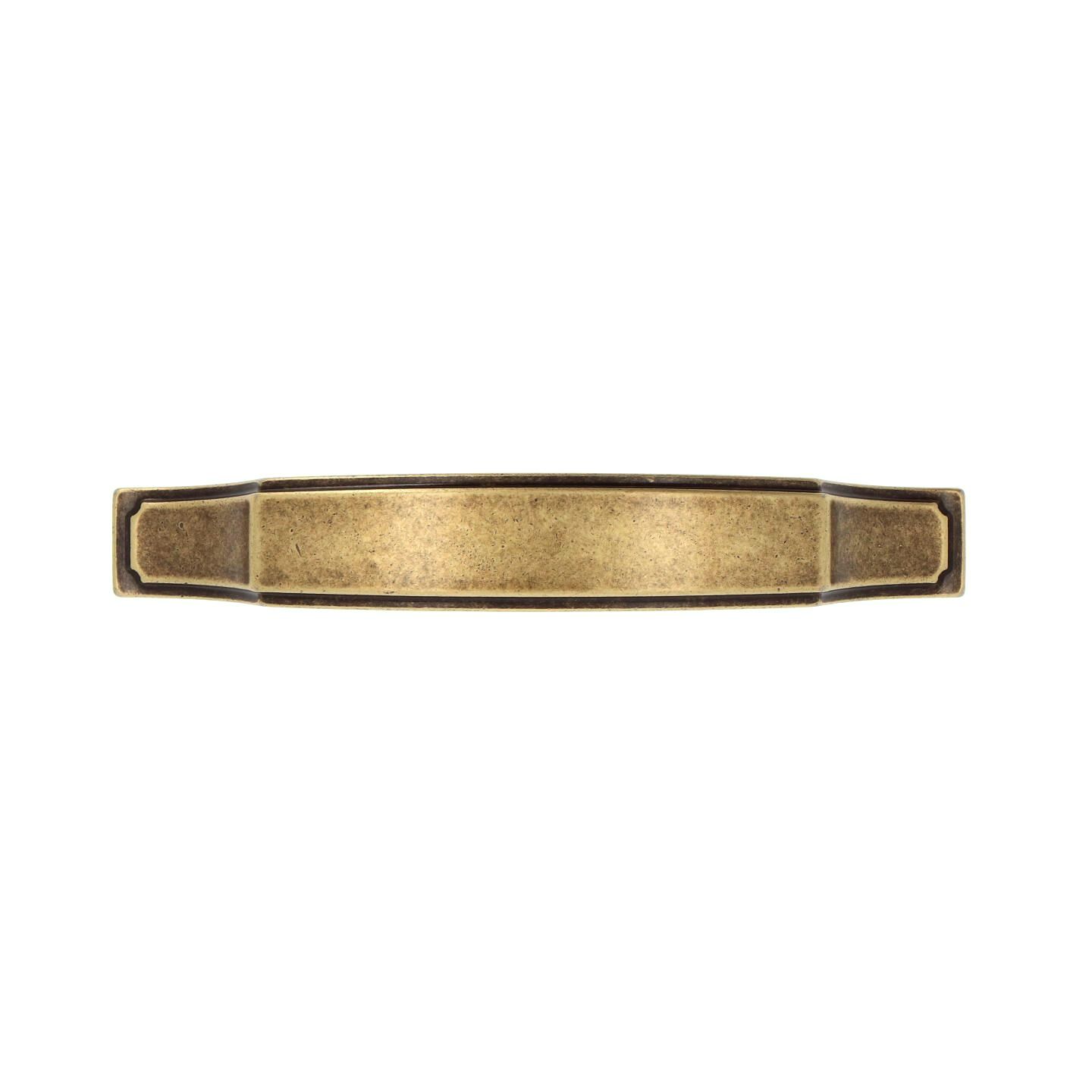 Poignée pour meubles en zamac Entraxe 96mm Florence antique - Marron, Zamak – Image 3
