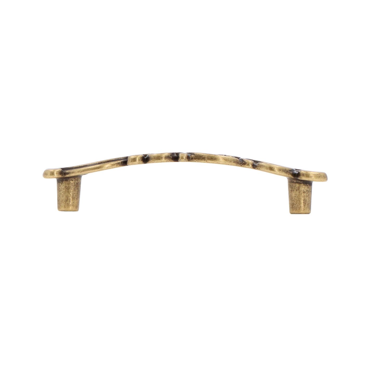 Poignée pour meubles en zamac Entraxe 96mm Florence antique - Marron, Zamak - Image 2