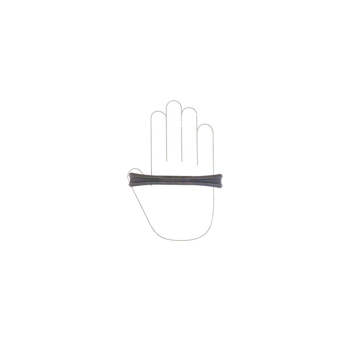 Poignée pour meubles en zamac Entraxe 96mm Fer noir vintage - Zamak – Image 5