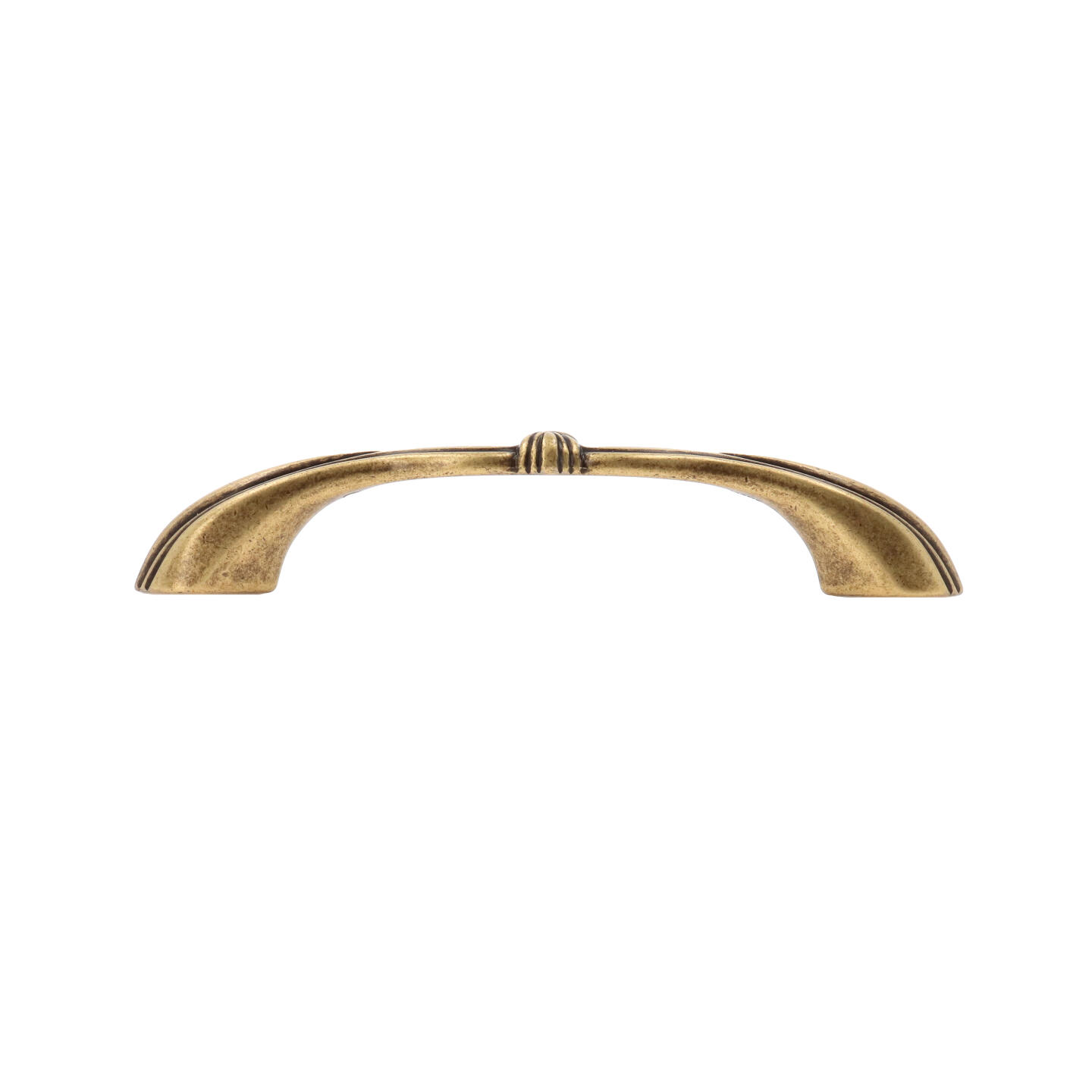 Poignée pour meubles en zamac Entraxe 96mm Florence antique - Marron, Zamak - Image 2