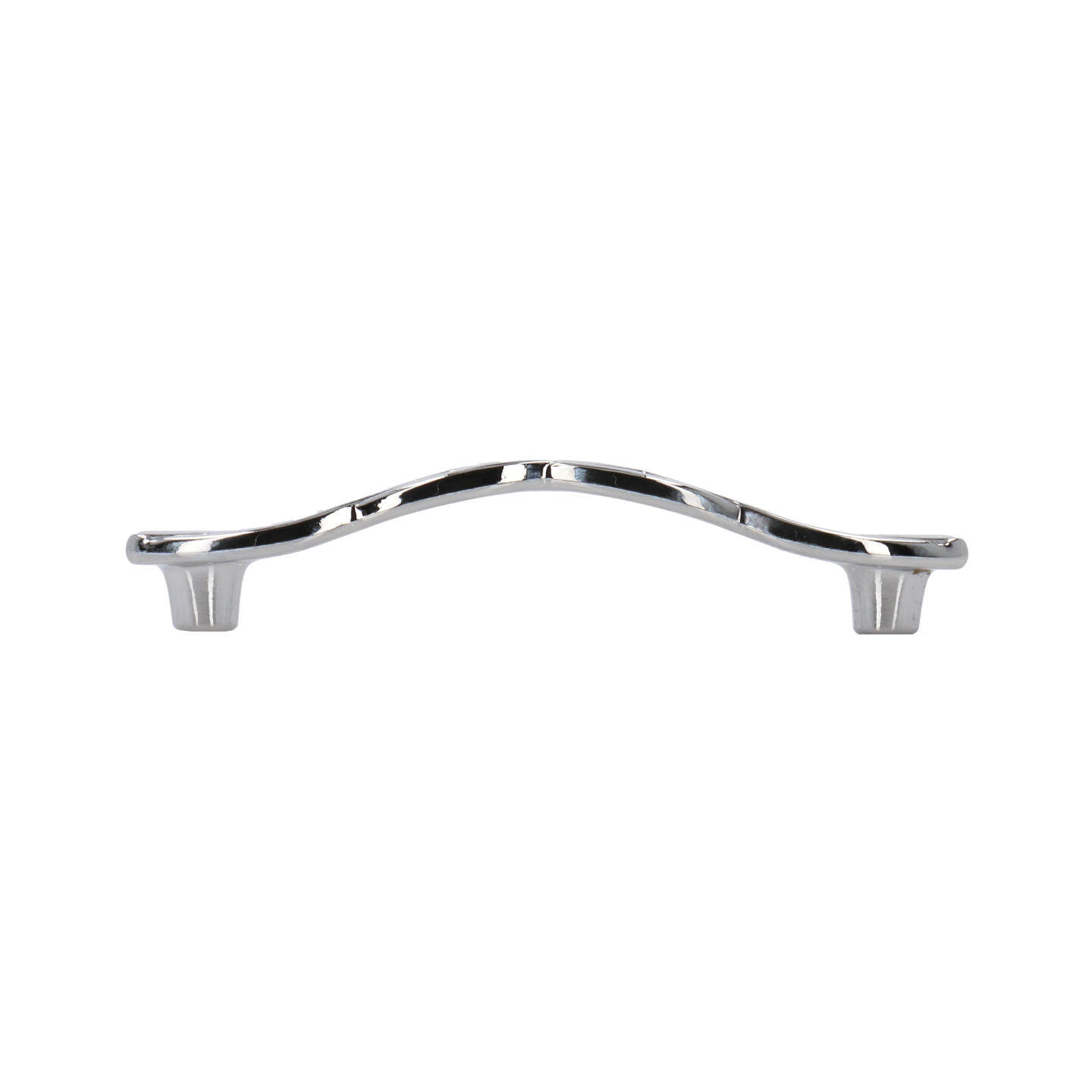 Poignée pour meubles en zamac Entraxe 96mm chrome poli - Gris / argent, Zamak – Image 2