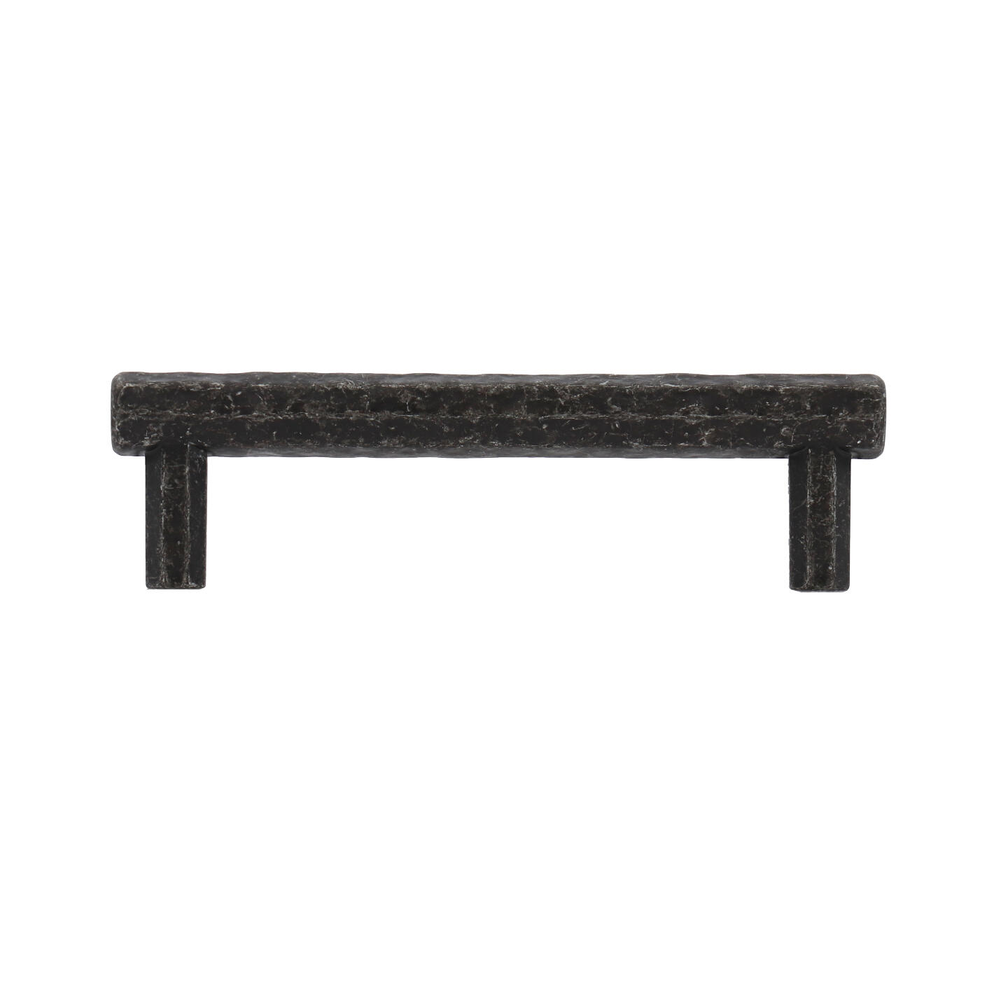 Poignée pour meubles en zamac Entraxe 96mm Fer noir vintage - Zamak - immagine 2