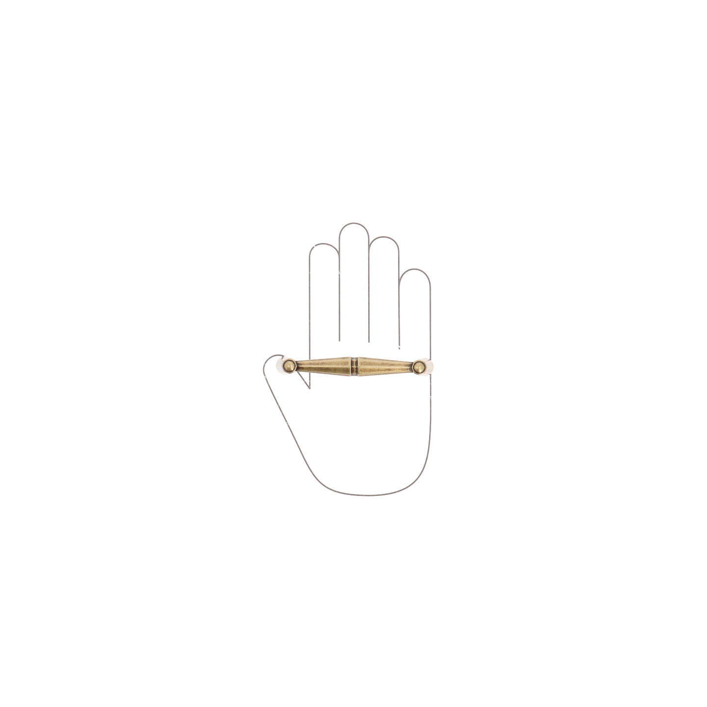 Poignée pour meubles en zamac Entraxe 96mm Florence antique - Marron, Zamak – Image 4