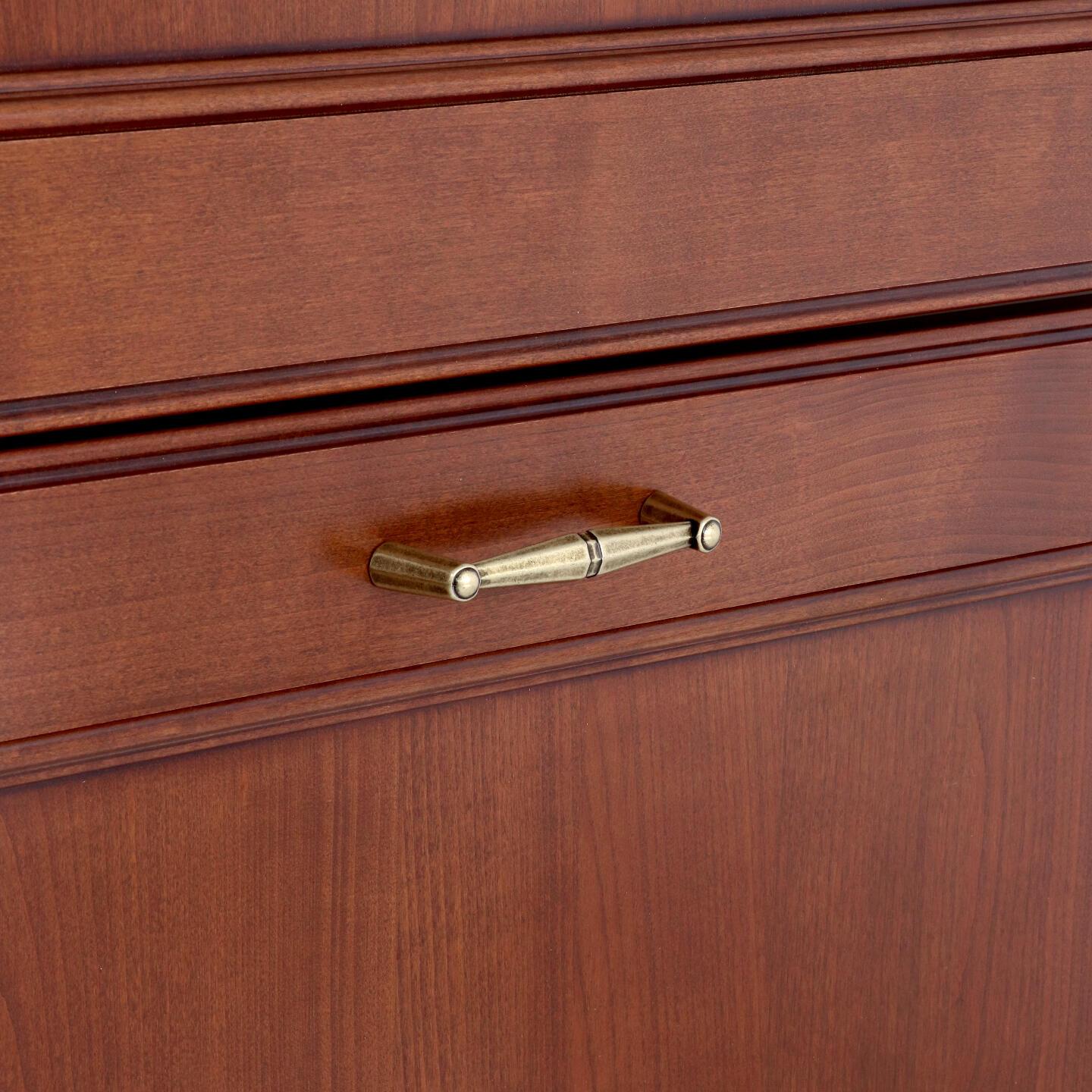 Poignée pour meubles en zamac Entraxe 96mm Florence antique - Marron, Zamak – Image 5