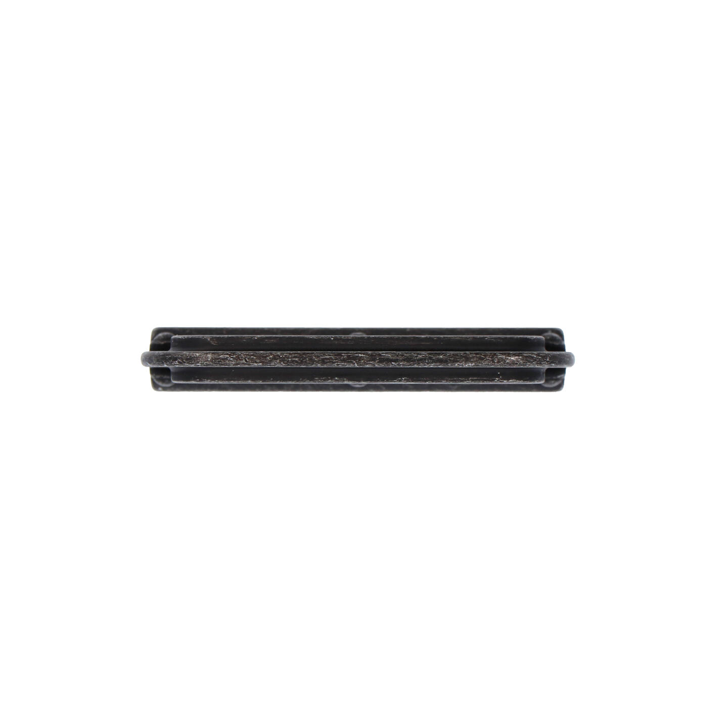 Poignée pour meubles en zamac Entraxe 64mm Fer noir vintage - Zamak – Image 3